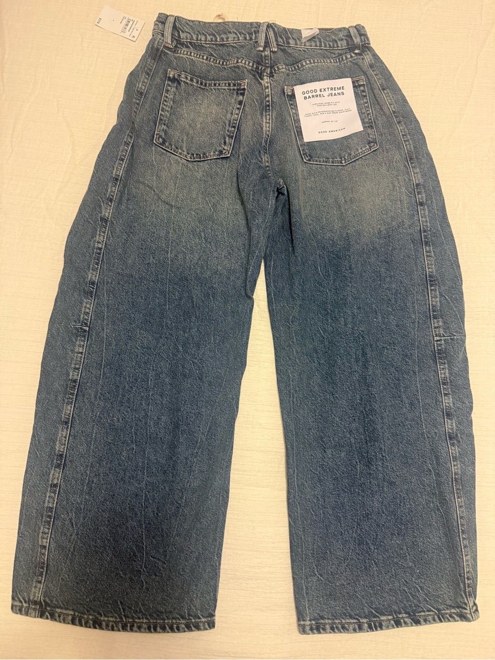 Barrel leg Denim Jeans - Picture 3 of 3